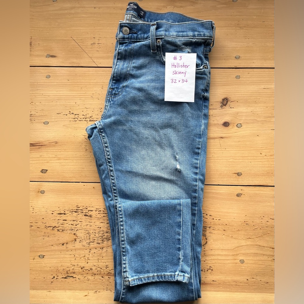 Men’s hollister denim